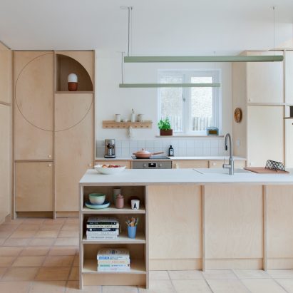 Wooden kitchen Curve Appeal