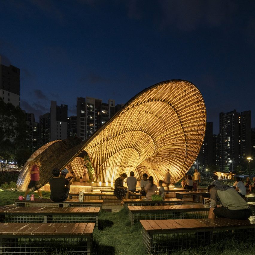Flower Field Bamboo Pavilion