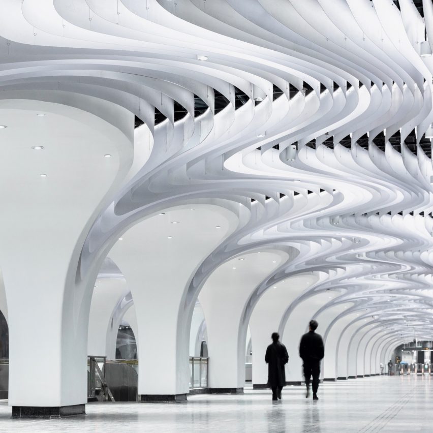 Shanghai YuYuan Metro Station by Xing Design.