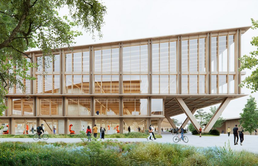 3XN's timber Ecotope at EPFL's Innovation Park