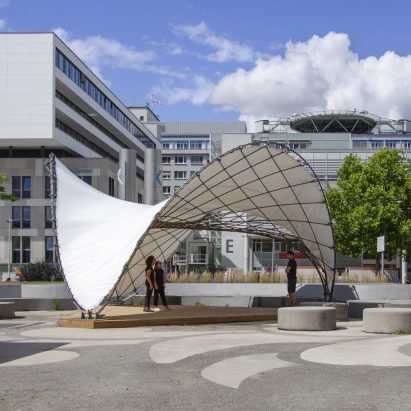 Lightpro Shell Pavilion by BioMat