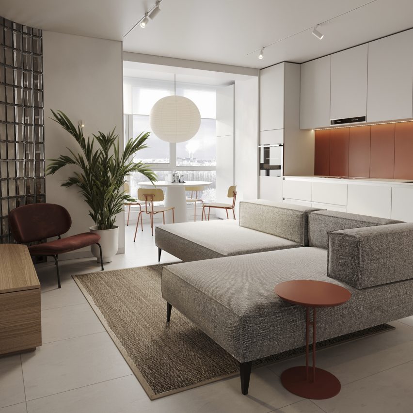 Suprematic Apartment by Svitanok