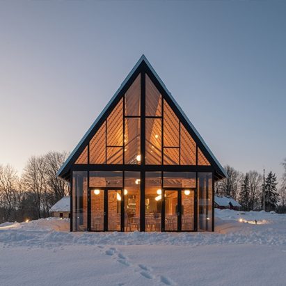 Farmers Circle - modern farm and recreation center by DO ARCHITECTS
