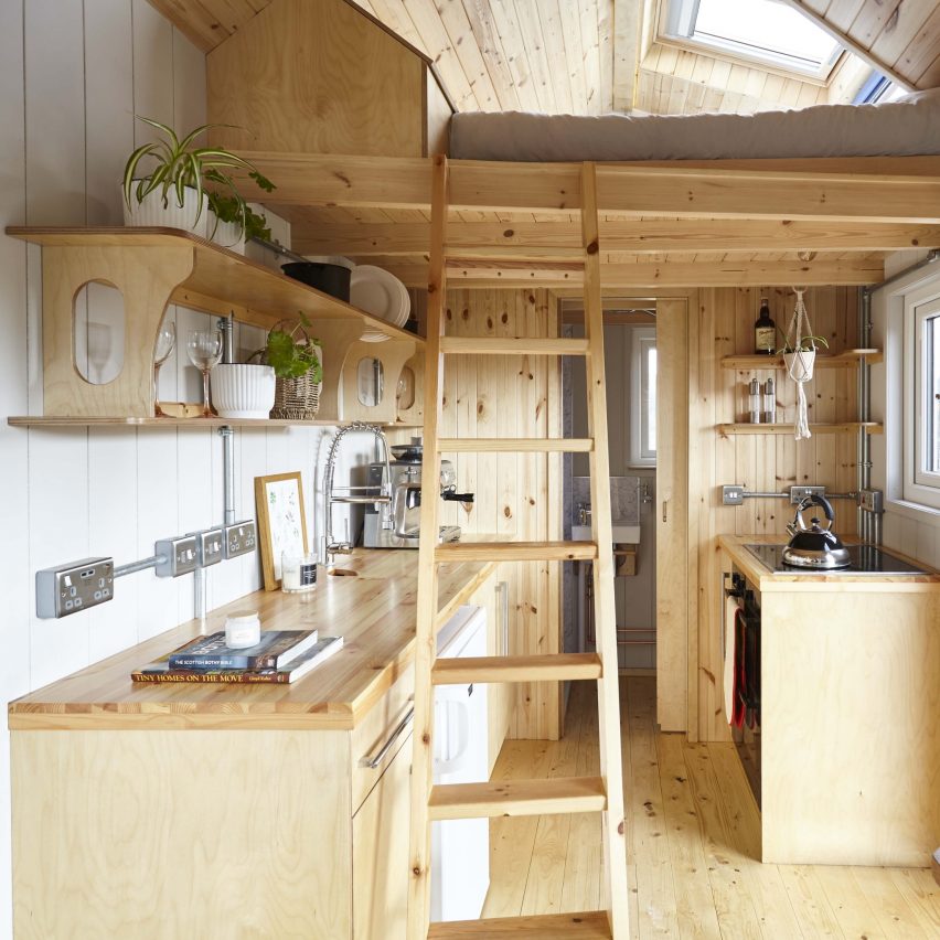 Tiny Eco House in the Scottish Mountains