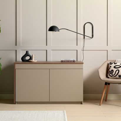 Hideaway Swing Desk by Bisley