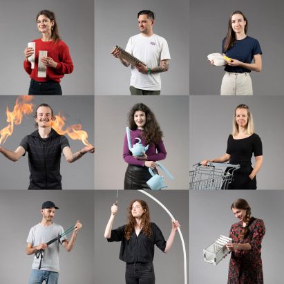 Lucerne School of Art and Design students