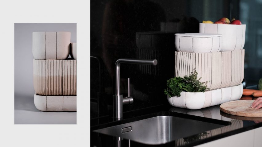 A photograph of a sustainable solution to preserve fruit and vegetables