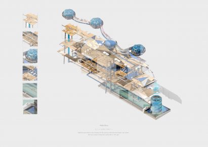 A representation of a hydropower system