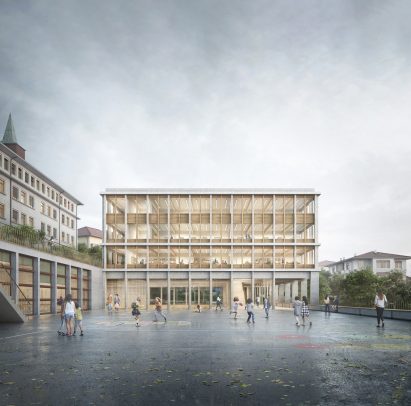 Collège Principal de Pully by Itten+Brechbühl