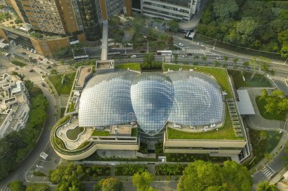 Aerial view of the AEERC