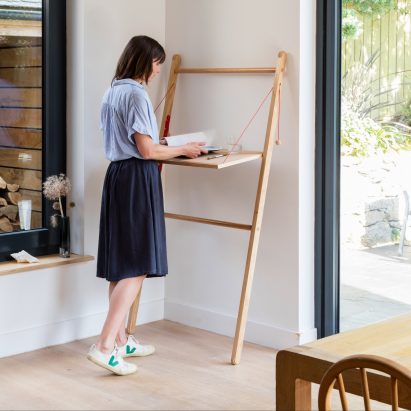 'Lean' Sit/Stand Desk by Henry Swanzy