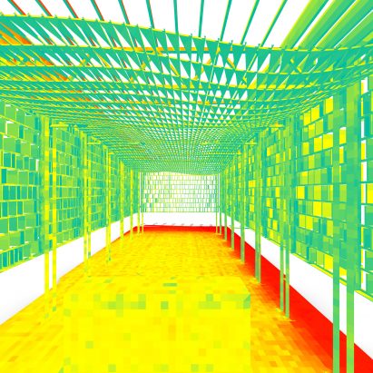 A render of the pavilion