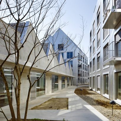 Neubau Wohnungen Hardstrasse, Basel by Miller & Maranta AG