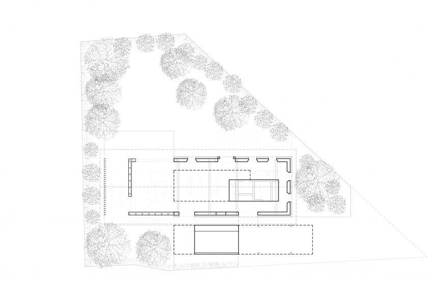 Ground floor plan of House MM