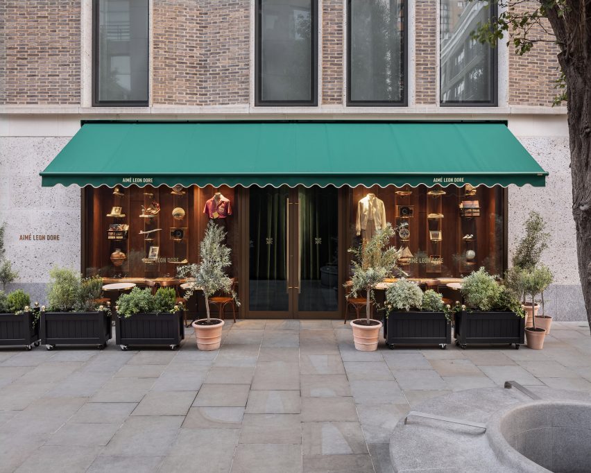 Sarita Posada's Aimé Leon Dore store in Soho
