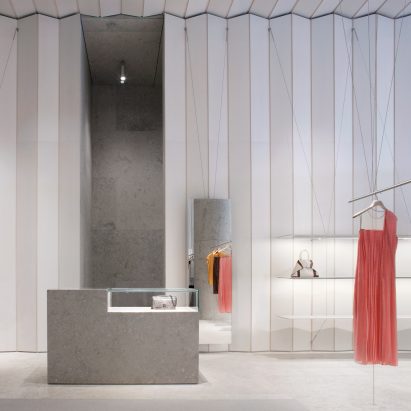 David Chipperfield Architects designs minimal Akris boutique in Washington DC