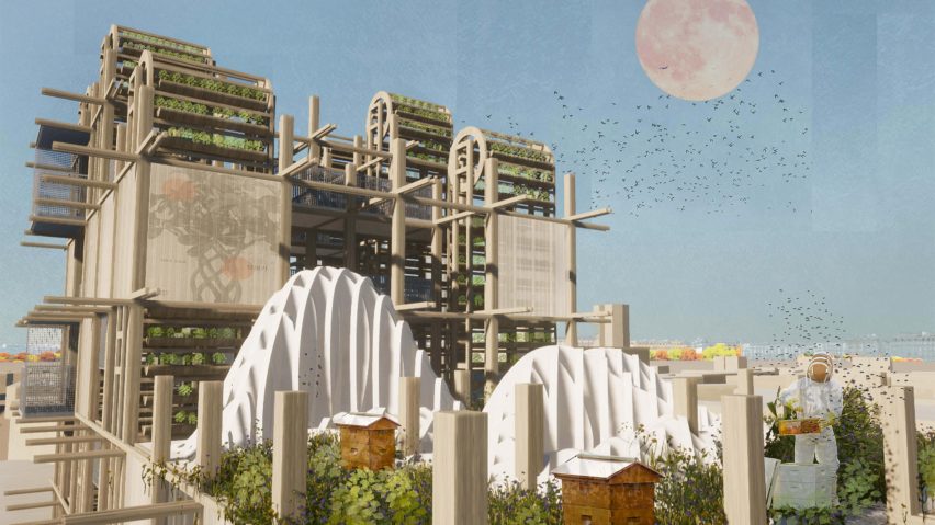 Architecture student project at Norwich University of the Arts
