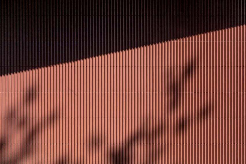 Red terracotta tiles