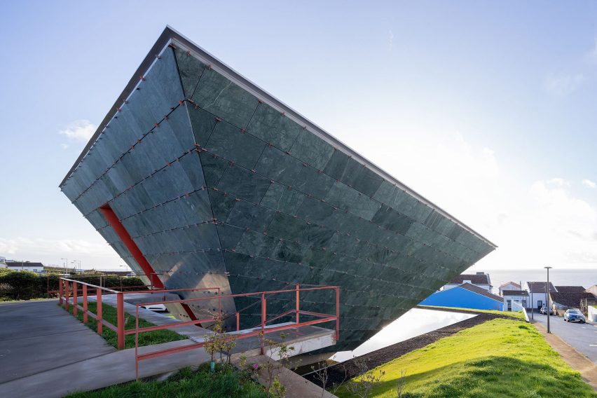 Exterior of the Chapel of Eternal Light by Bernardo Rodrigues Architects