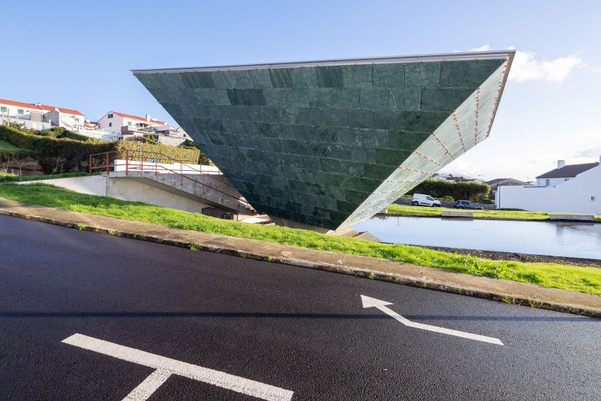 Exterior of the Chapel of Eternal Light by Bernardo Rodrigues Architects