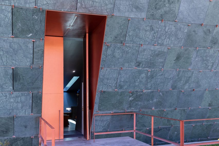 Exterior of the Chapel of Eternal Light by Bernardo Rodrigues Architects