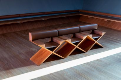 Funerary chapel furniture by Bernardo Rodrigues Architects