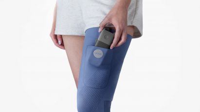 Module in pocket for neural sleeve