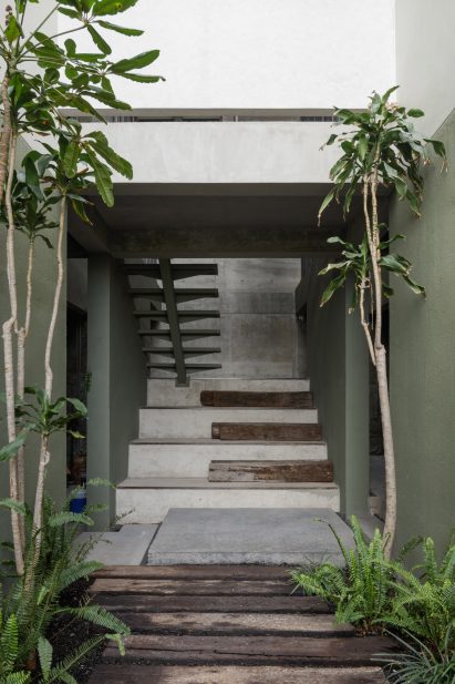 Staircase courtyard