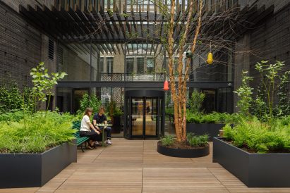 Garden area
