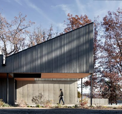 House with slanted roof
