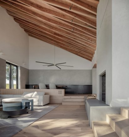 Sunken living room