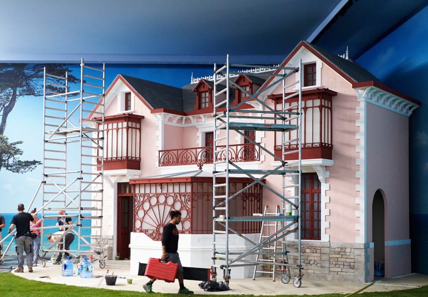 Villa Eugénie created a country home and garden runway for Dior's Spring Summer 2023 menswear show