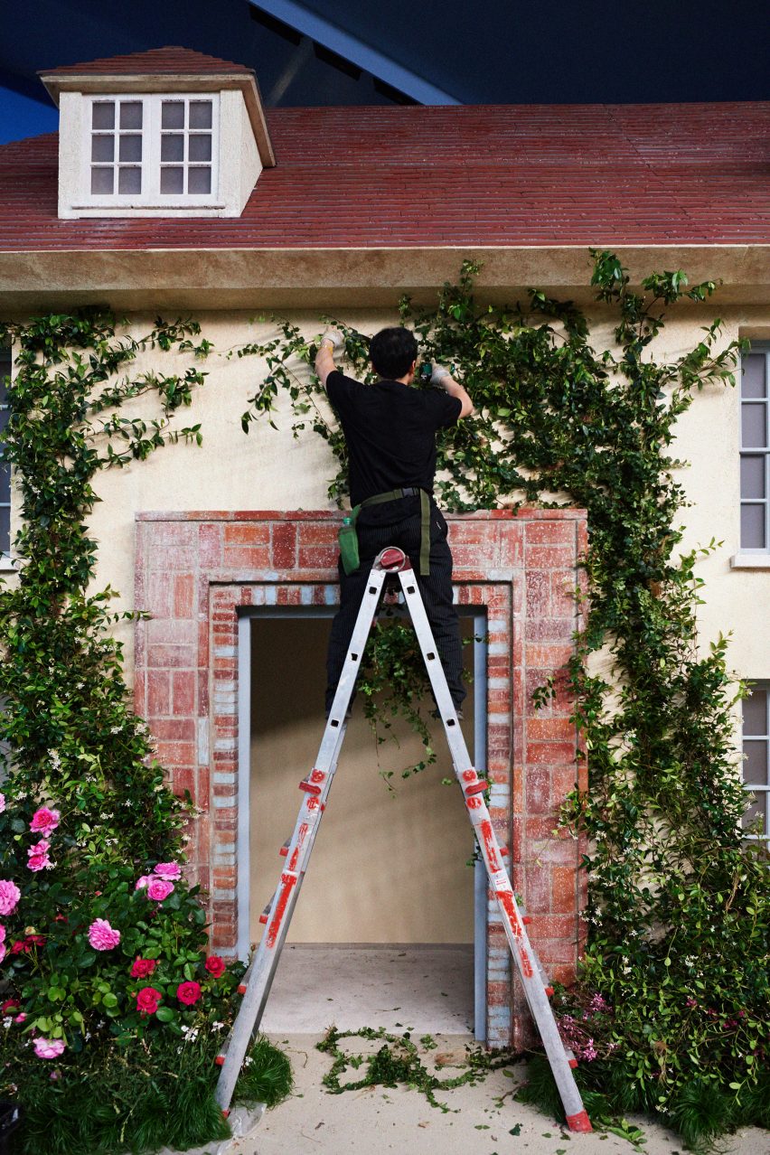 Villa Eugénie created a country home and garden runway for Dior's Spring Summer 2023 menswear show