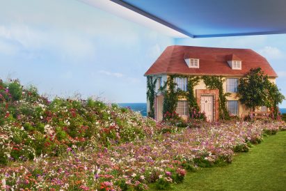 Image of a replica of Duncan Grants home by Villa Eugénie