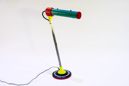 Desklamp made from old scooter