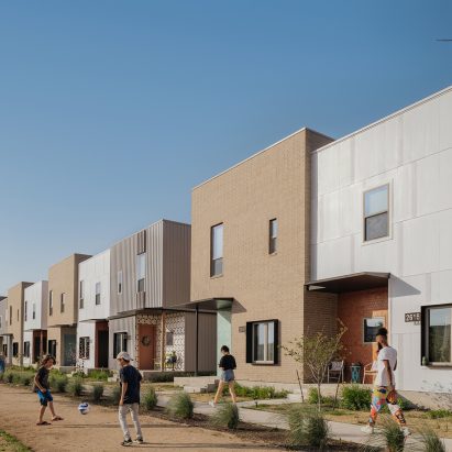 Austin Habitat for Humanity Mueller Row Homes by Michael Hsu Office of Architecture