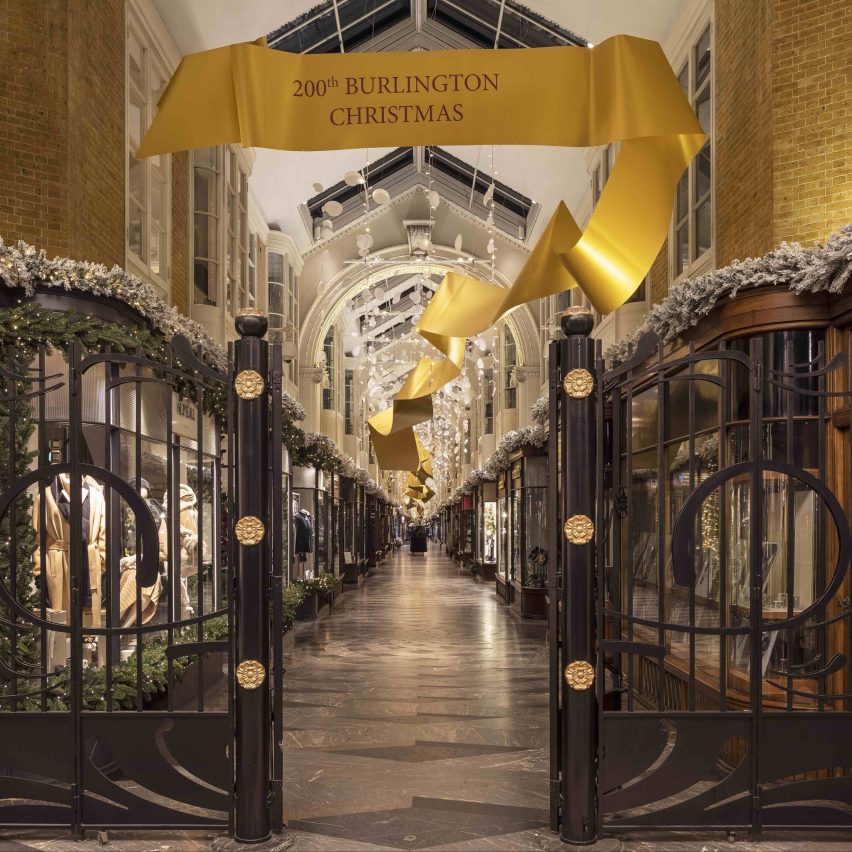 Image of an arcade with gate