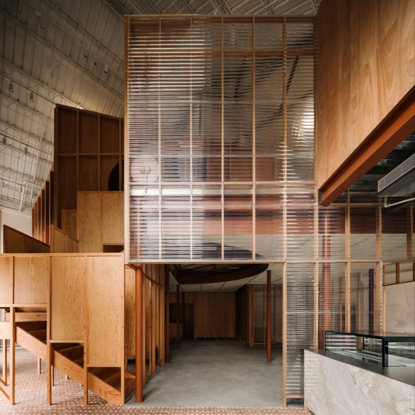 A photograph of an interior designed byAtelier tao+c