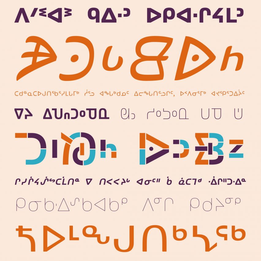 Typotheque North American Syllabics