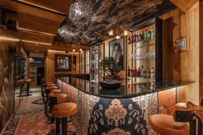 Upstairs bar