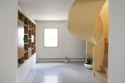 Cylindrical staircase