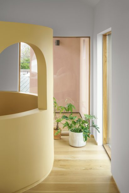 Interior staircase