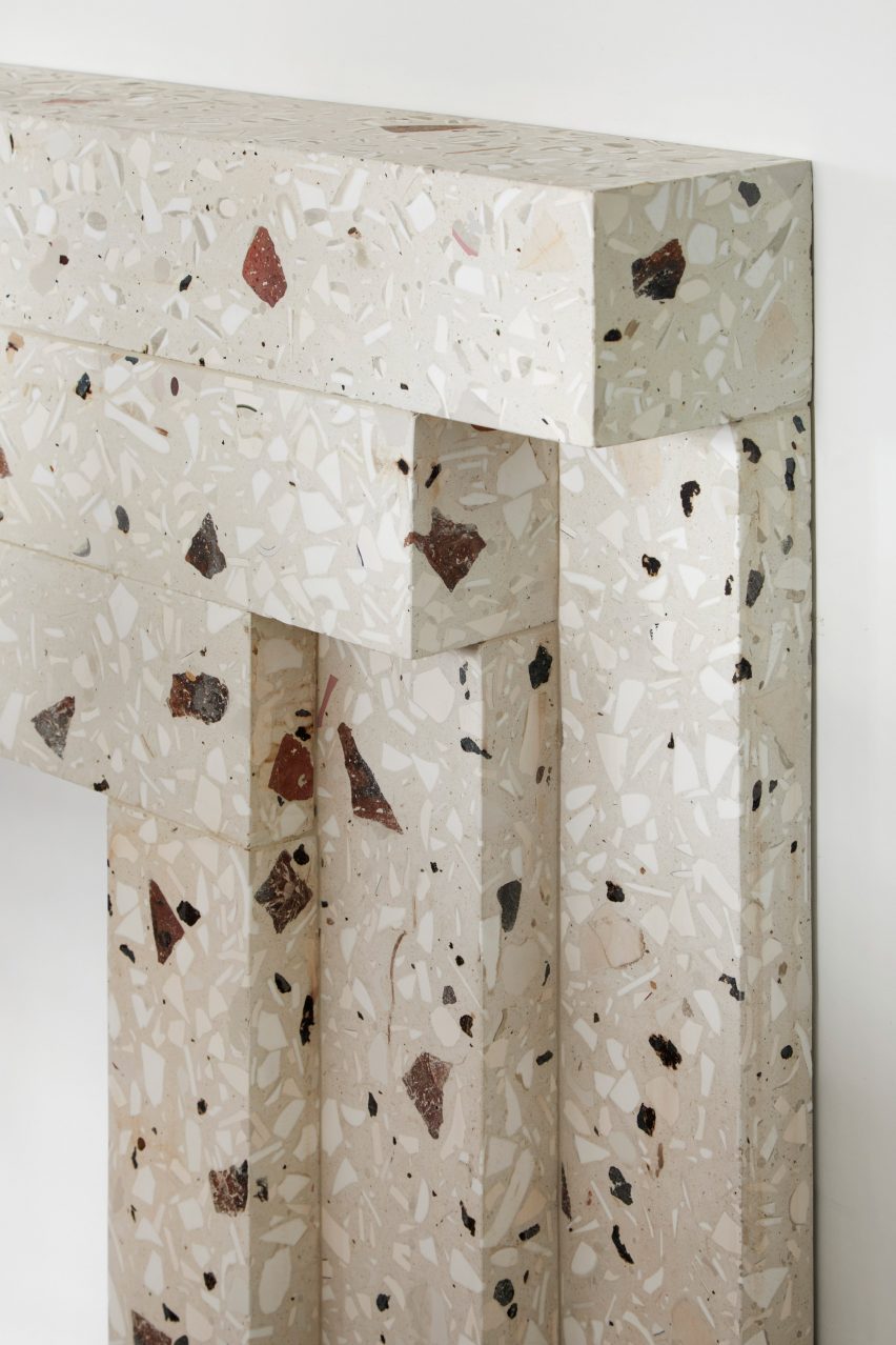 Granby Workshop fireplace in Inhabit Queen's Gardens by Holland Harvey Architects