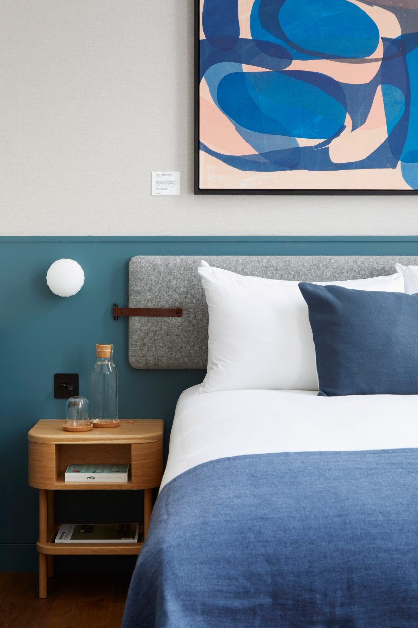 Bedroom in Inhabit Queen's Gardens by Holland Harvey Architects