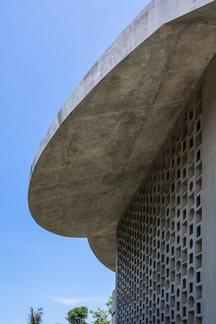 Exterior of The Kaleidoscope in Vietnam by Inrestudio