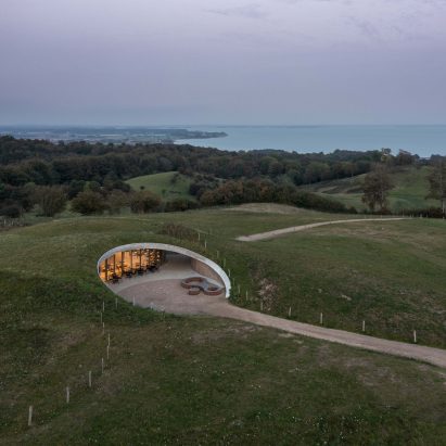 Skamlingsbanken Visitor Centre by CEBRA