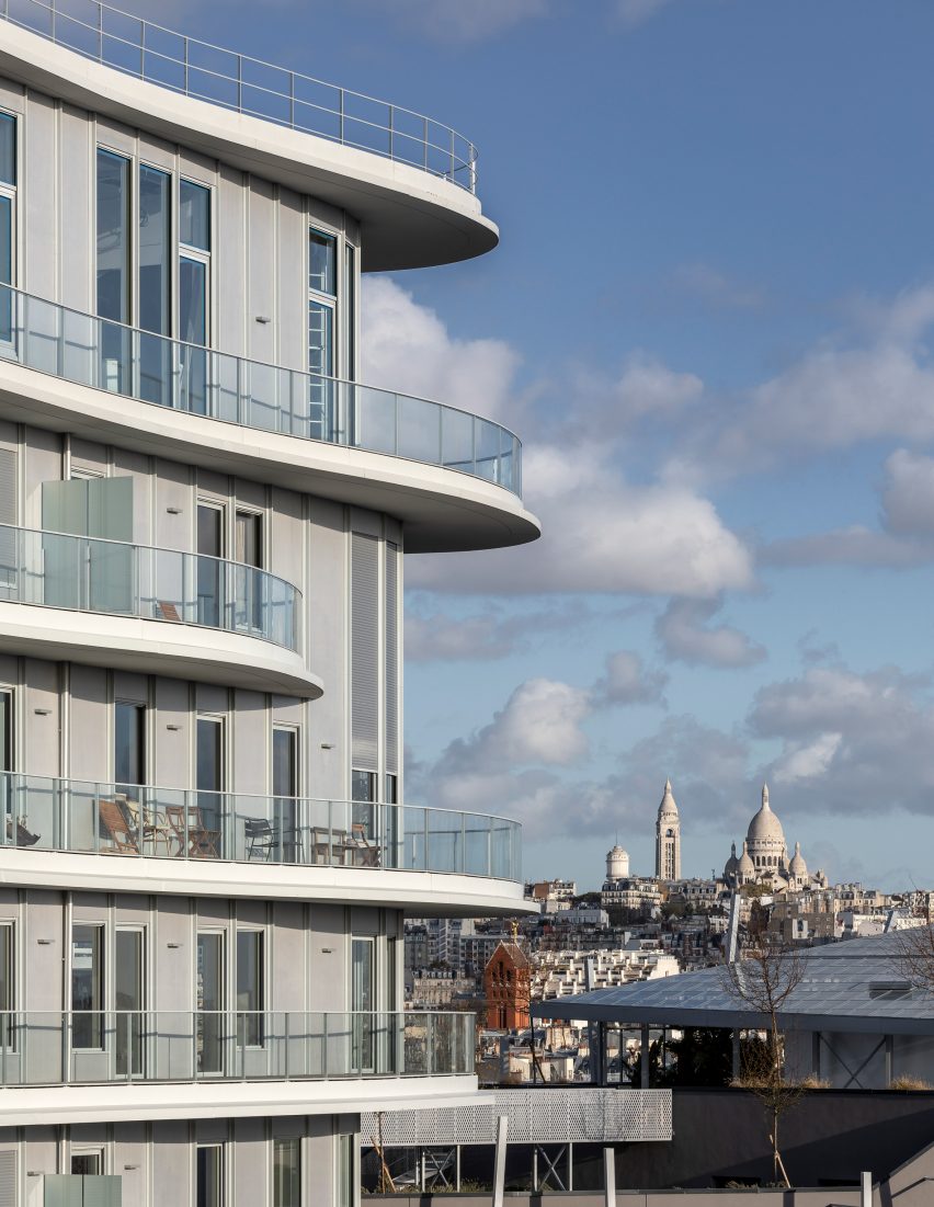 MAD housing at Clichy-Batignolles in Paris