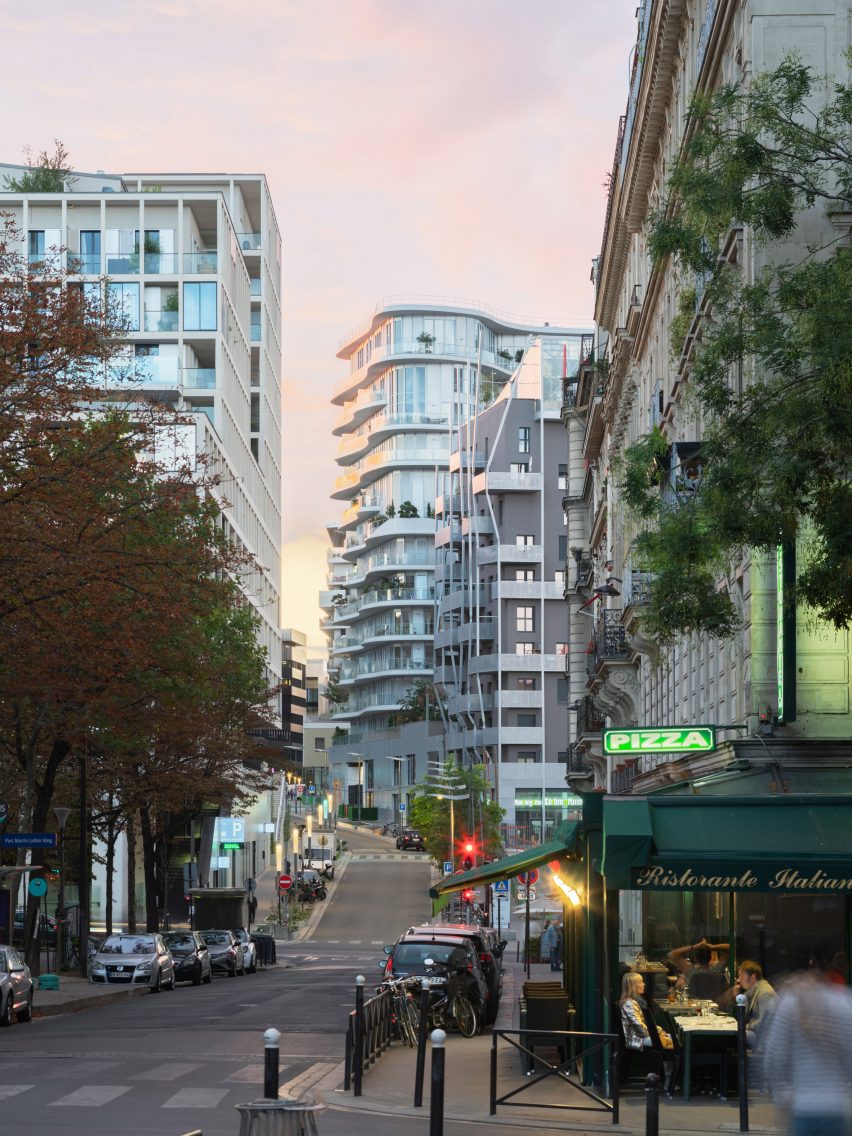 MAD housing at Clichy-Batignolles in Paris