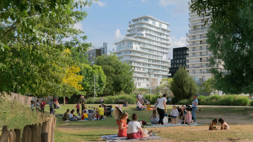 MAD housing at Clichy-Batignolles in Paris
