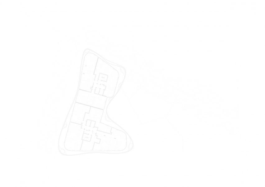 Floor plan of UNIC tower at Clichy-Batignolles by MAD